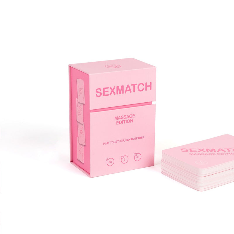 Secret Play Sexmatch Massage Edition – Erotic Card Game for Couples