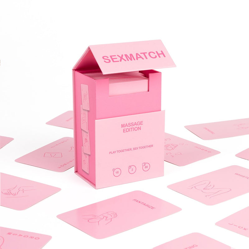 Secret Play Sexmatch Massage Edition – Erotic Card Game for Couples