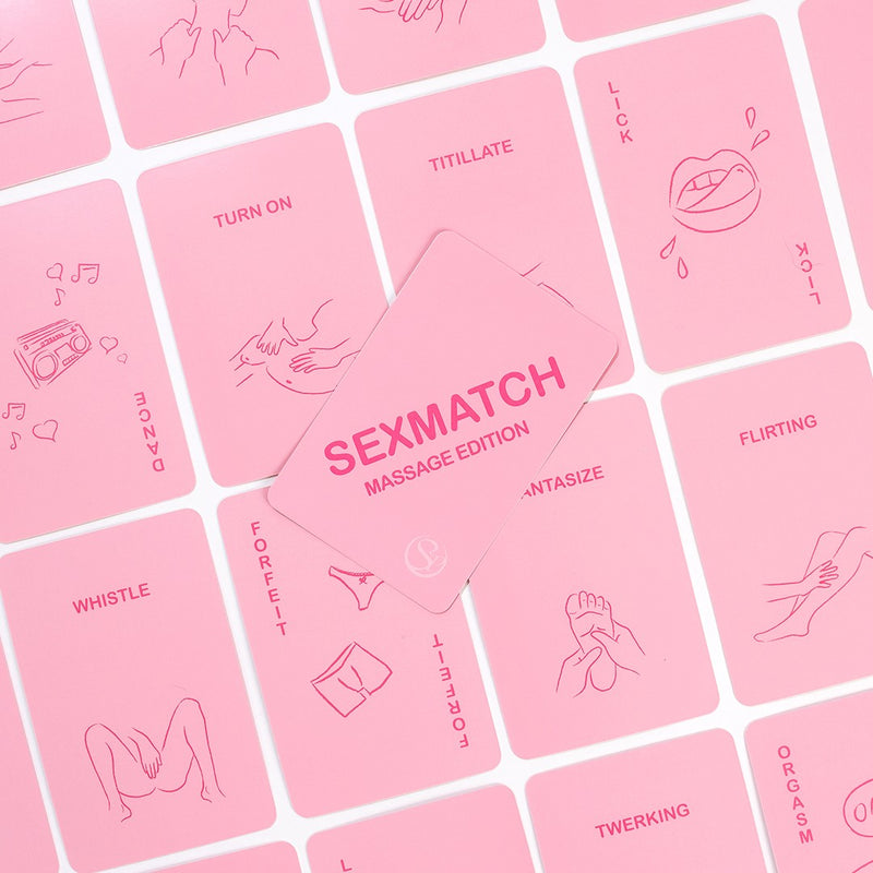 Secret Play Sexmatch Massage Edition – Erotic Card Game for Couples