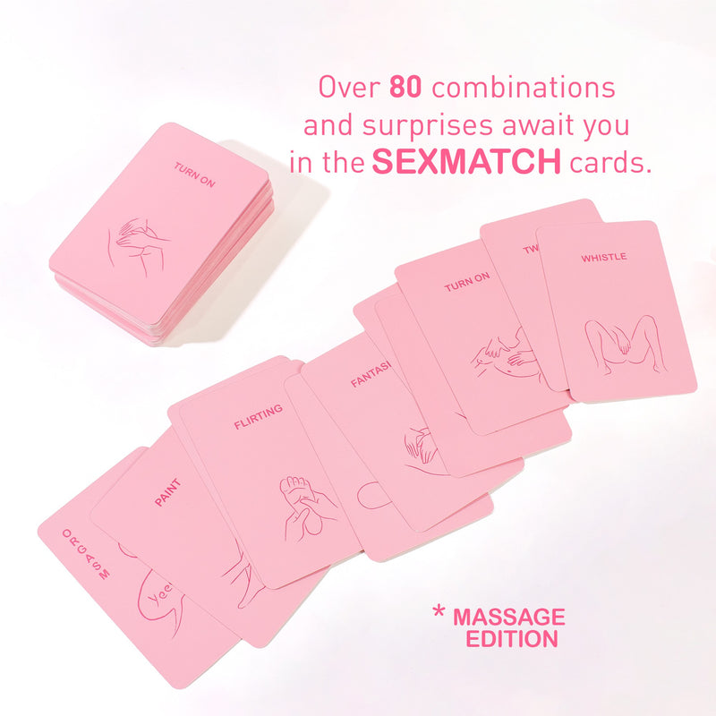 Secret Play Sexmatch Massage Edition – Erotic Card Game for Couples