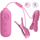 Pretty Love Romantic Wave II Estim & Vibrating Nipple Clip