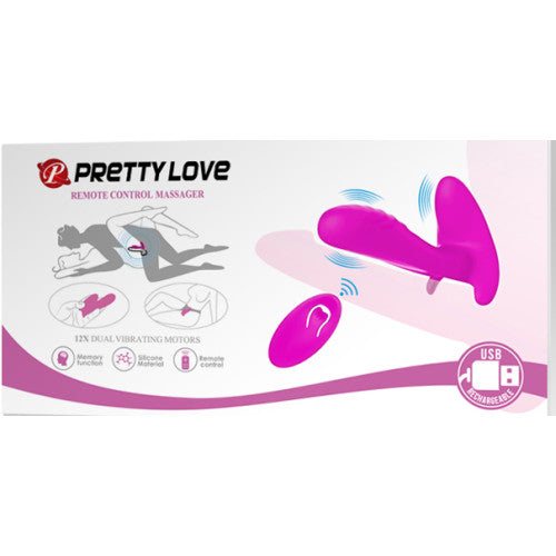 PRETTY LOVE Wireless Remote Controlled Couples sex toy PURPLE