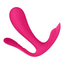 Satisfyer Top Secret PLUS Wearable Vibrator with Anal Stimulator PINK