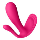 Satisfyer Top Secret PLUS Wearable Vibrator with Anal Stimulator PINK