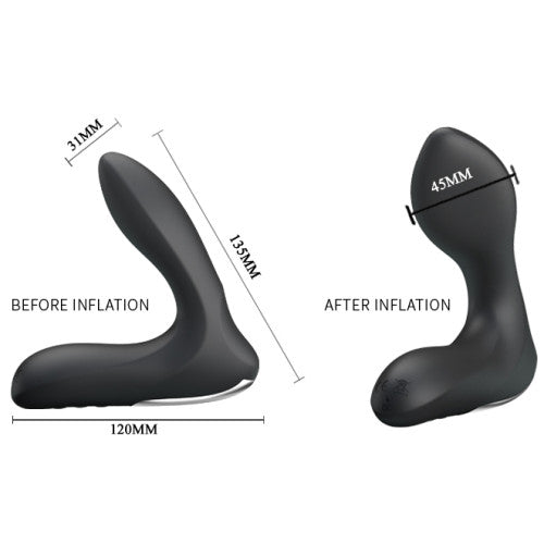 Pretty Love Leonard Inflatable Prostate Vibator