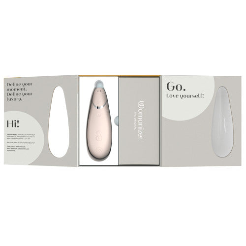 Womanizer Premium 2 Clitoral Stimulator Grey