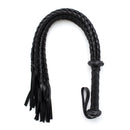 Naughty Toys Braided Flogger Black 75cm