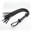 Naughty Toys Braided Flogger Black 75cm