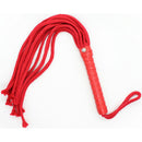 Naughty Toys Cat 12 cotton tails Red Flogger Whip 50cm