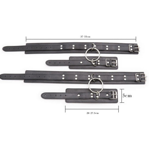 Naughty Toys Thigh and Wrist Bondage restraints