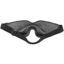 Naughty Toys leather padded eye mask blindfold