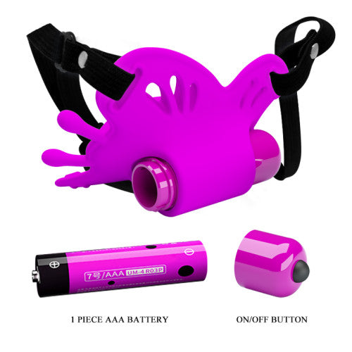 Pretty Love Clitoral butterfly massager Sloane
