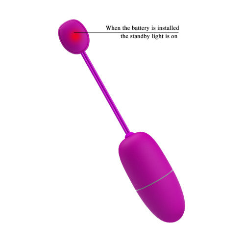 Pretty Love Nymph Bluetooth App controlled Egg 7 cm