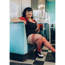 Sandra - Thigh High - B - Red