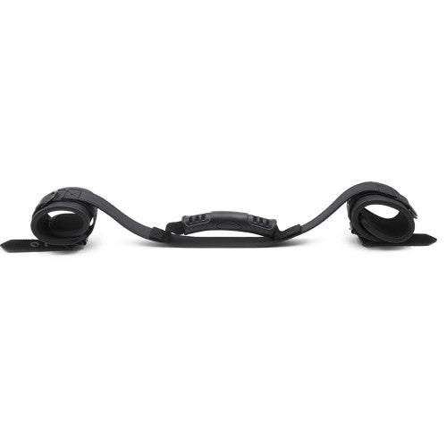 Handcuffs with handle for control and dominance
