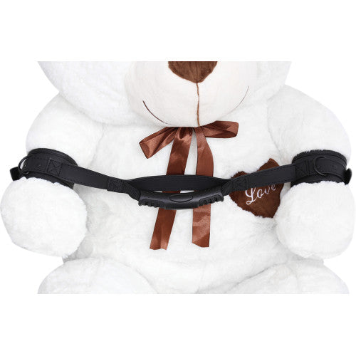 Handcuffs with handle for control and dominance