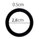 Small stretchy rubber penis ring Ø 2.8 cm