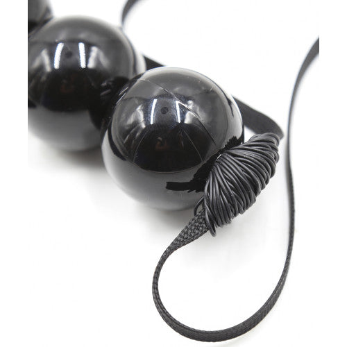 Naughty Toys 4 Beads Silicone Flogger 45 cm