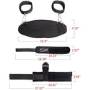 Naughty Toys Position Master with strap belt support and Cuffs