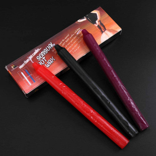 Low Heat drip Bondage candle set