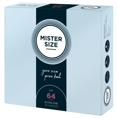 Mister Size 64mm Condoms 36 Pieces