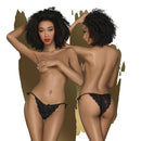 Penthouse Too Hot To be Real Kickers Black