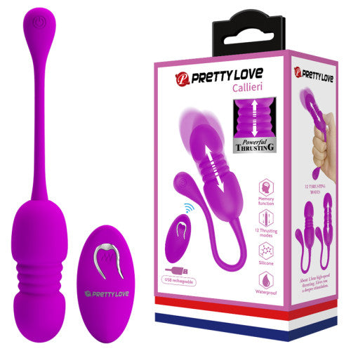 Pretty Love Callieri thrusting vibe Egg remote control