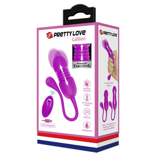 Pretty Love Callieri thrusting vibe Egg remote control