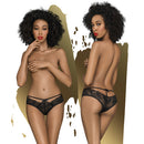 Penthouse Adore Me Black Lace Panty