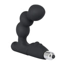 Black Silicone Vibrating Prostate Massager