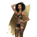 Penthouse Fancy Me Black Bodystocking XL