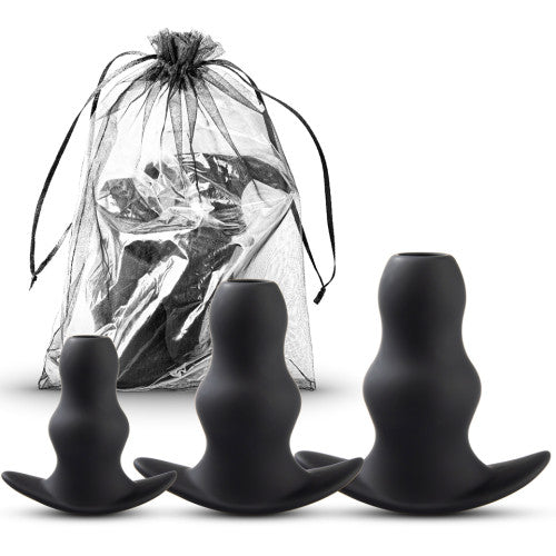 ANALXSTASY Open Wide Tunnel Plug SET of THREE