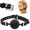 Naughty Toys Breathable Ball gag SMALL BLACK Ø 3.5 cm