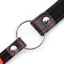 Adjustable mouth gag Red Silicone heart Ø 3.5