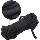 Naughty Toys Bondage cotton soft Rope BDSM 20 Meters BLACK