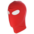 Naughty Toys RED Two-Hole Spandex Hood LARGE