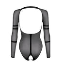 Obsessive B137 Crotchless Teddy Black O/S