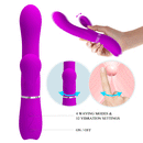 Pretty Love Clitoris Vibrator with swaying motion Purple