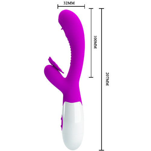 Pretty Love Moth Rabbit vibrator 20 X Ø 3.6 cm