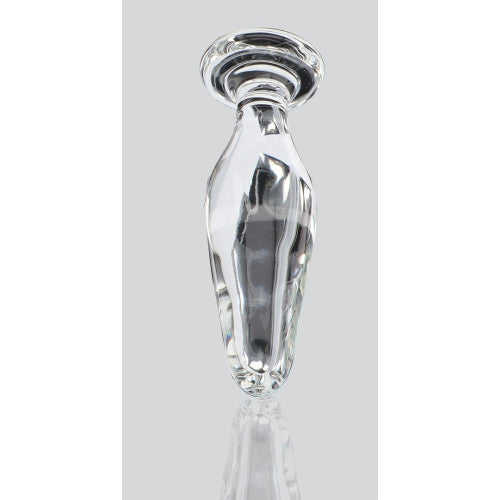Star Sparkler Glass Butt Plug 12 X Ø 3.5 cm