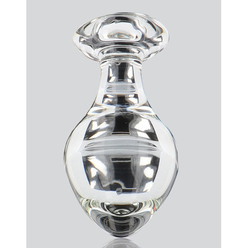 Brilliant Star Glass Butt Plug 9 X Ø 4 cm