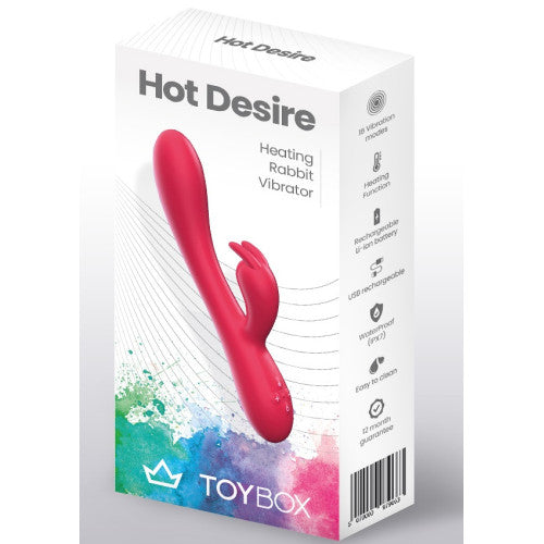 TOYBOX Hot Desire Rabbit heating vibrator
