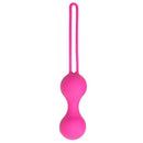 Pink vibe silicone Kegel Balls 17 x Ø 3 cm