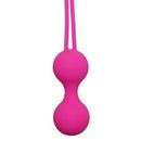 Pink vibe silicone Kegel Balls 17 x Ø 3 cm