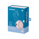Satisfyer Pro to Go 3 Double Air Pulse Vibrator Rose