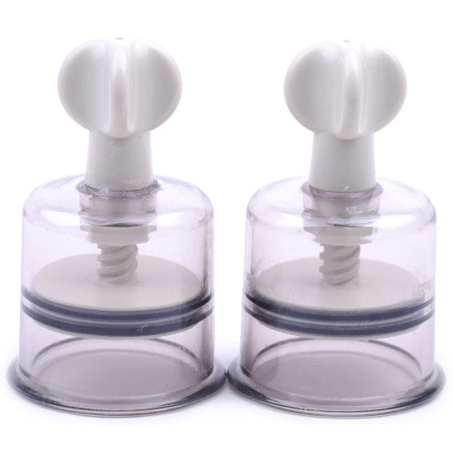Large pair of Nipple-Clit Stimulation Suckers Ø 5 cm
