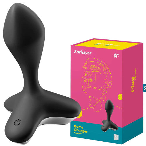 Satisfyer Game Changer Plug Vibrator Black