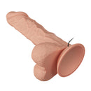 BURAQ Remote controlled dildo with suction 24 x Ø 5 cm
