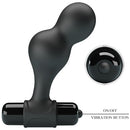 MR PLAY vibrating silicone Butt Plug 10 x Ø 3 cm