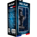 MR PLAY vibrating silicone Butt Plug 10 x Ø 3 cm
